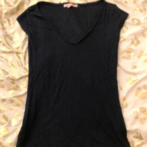 Calypso St Barth Navy Scoop Tee